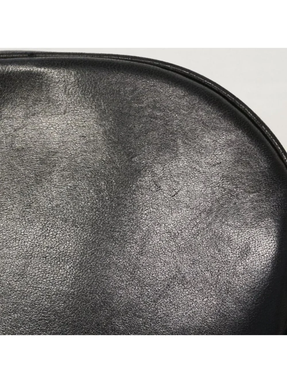 Chanel Shoulder Bag Lambskin Black Gold